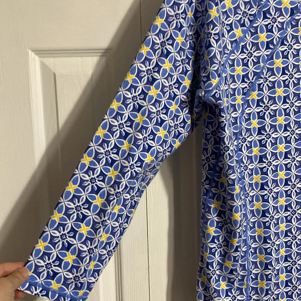 T by Talbots cotton blend knit tee shirt top - Picture 3 of 10